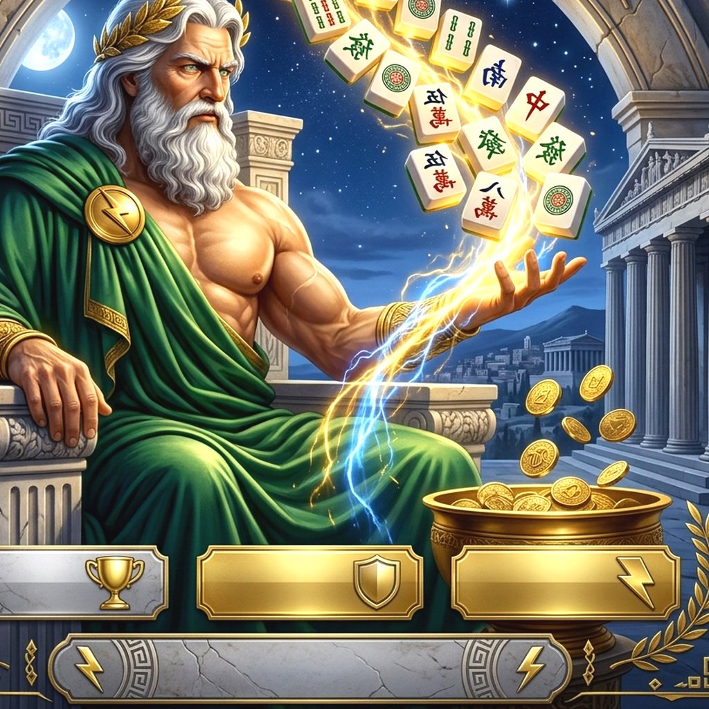 Halaman utama Golden Empire di APLIKASI menampilkan menu hadiah dan tombol daftar