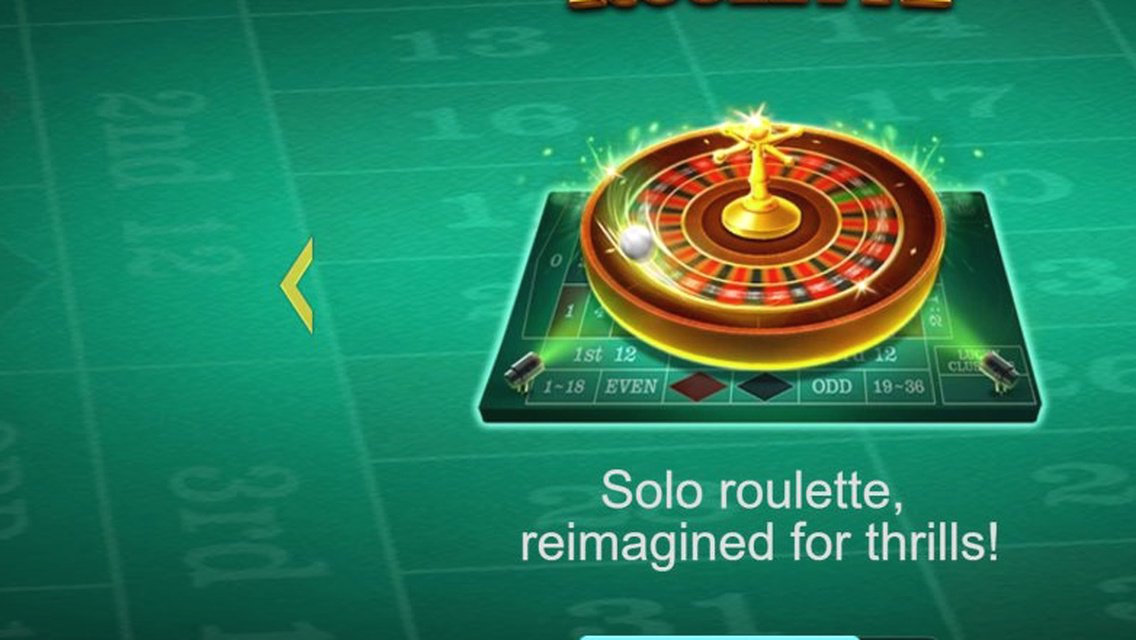 Lucky Roulette · Tampilan Aplikasi APLIKASI