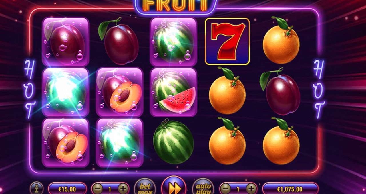 Hot Hot Fruit · Tampilan Aplikasi APLIKASI