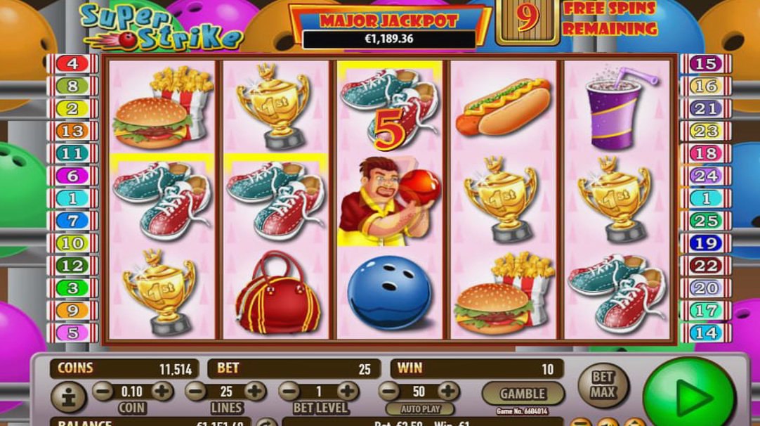 Super Strike · Tampilan Aplikasi APLIKASI